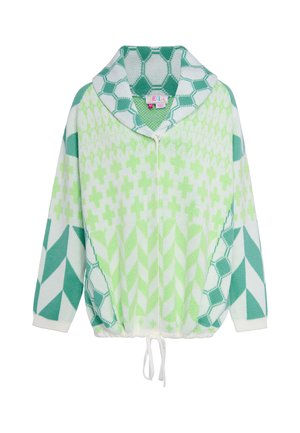 IZIA, IZIA CARDIGAN - Cardigan - turquoise multicolor