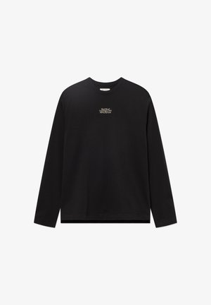 WOOD WOOD, WWRYAN LS TEE 25490 - Maglietta a manica lunga - black