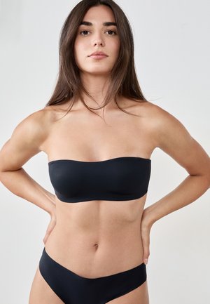 FLEXI MICRO - Sujetador sin tirantes/multiescote - black
