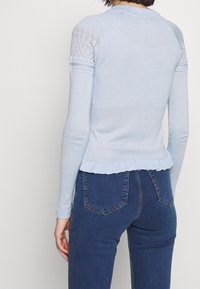 Topshop Strickpullover - light blue