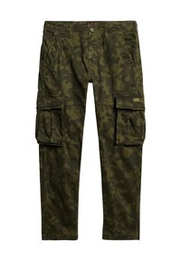 Superdry & Co CORE - Cargobroek - woodland khaki camo