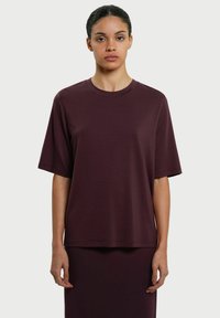 RESIDUS BOTTAS - T-shirt basic - bordeaux