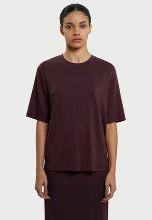 RESIDUS BOTTAS - T-shirt basic - bordeaux