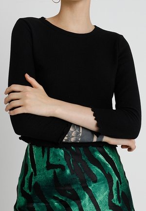 Maglietta a manica lunga - black
