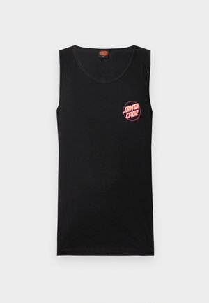 Santa Cruz, PARTIAL DOT UNISEX - Top - black/pink