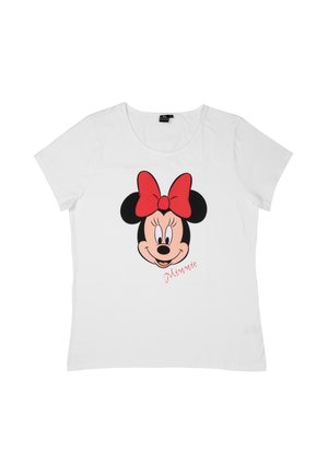 MINNIE MOUSE - Print T-shirt - weiß