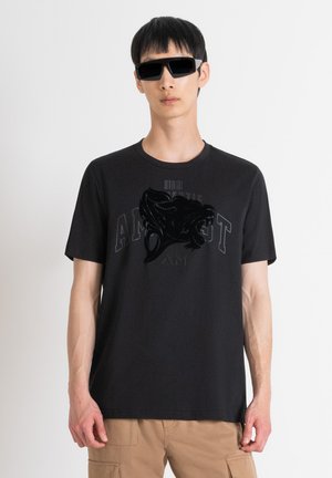 Antony Morato REGULAR FIT - Majica kratkih rukava s printom - black
