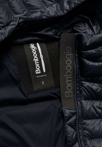 Bomboogie CON CAPPUCCIO IN BRILLANTE - Giacca invernale - deep blue