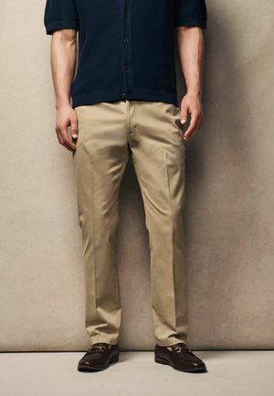 SLIM FIT - Nohavice chinos - stone
