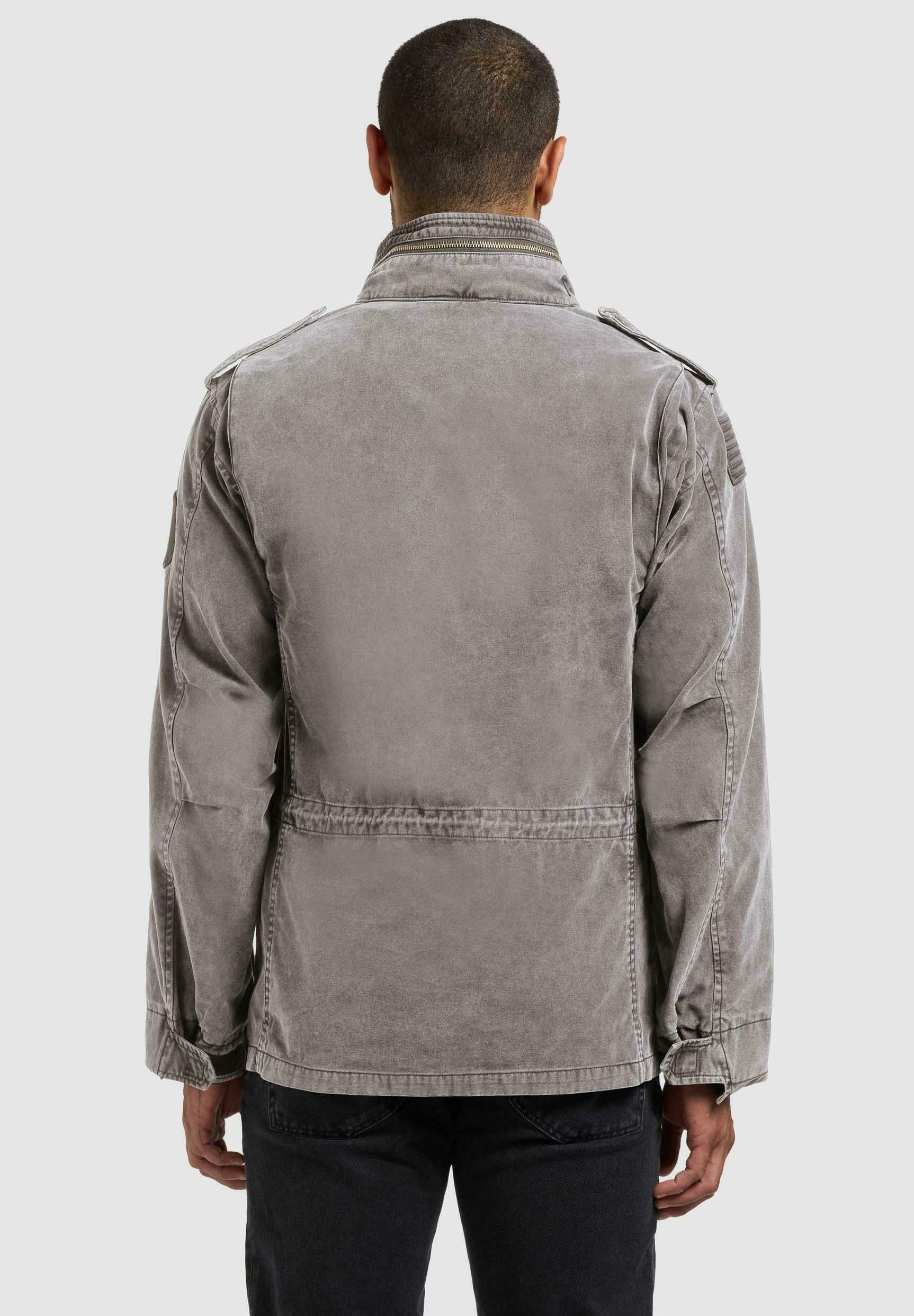 khujo FUNKTIONSJACKE GENE - Summer jacket - slate grey/grey