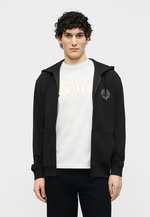 Φούτερ με φερμουάρ - black/gold-coloured