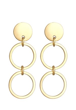 CUT OUT LOOK - Earrings - gold-coloured