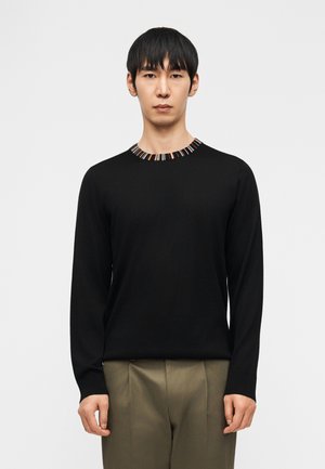 MENS SWEATER CREW NECK - Svetrík - black