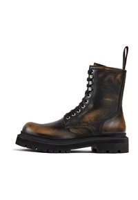 EKI - Schnürstiefelette - schwarz braun
