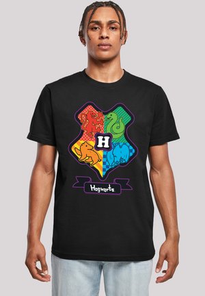 HARRY POTTER HOGWARTS JUNIOR CREST - T-shirts med print - black