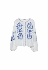 EMBROIDERED  - Bluse - blue