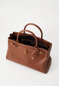 Tommy Hilfiger AMERICAN ICON TOTE - Kabelka - winter cognac