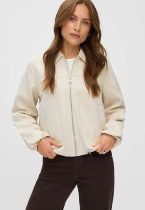 Vero Moda, BOMBER JACKET VMJOSEIDA JACKET - Veste en similicuir - oatmeal