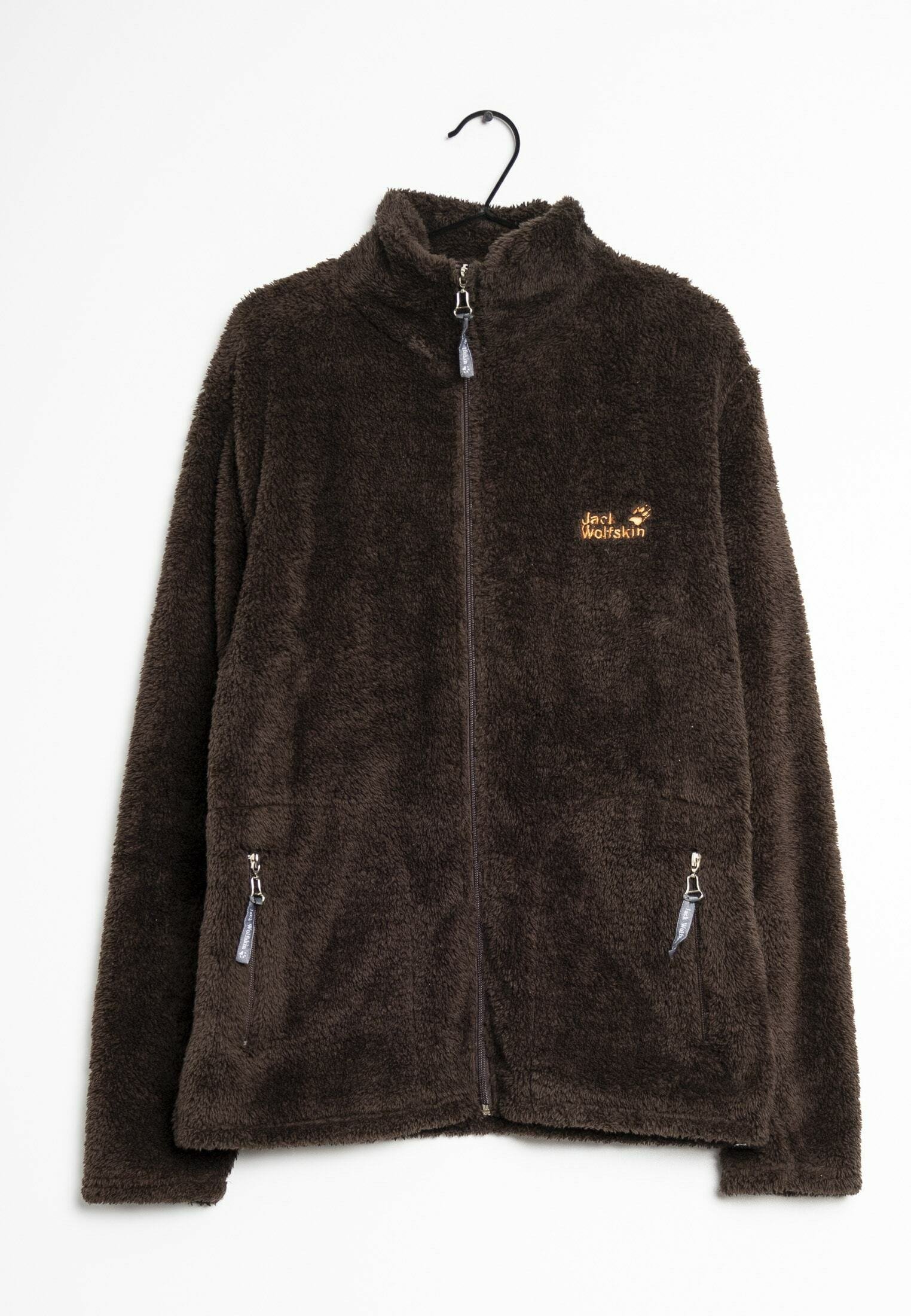 Jack Wolfskin Fleece jacket brown (Pre-owned) Zalando