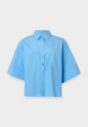 VILA, VIBELFIE SHIRT - Skjortebluser - blue