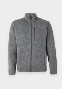 LONG SLEEVE FULL ZIP - Ζακέτα - fortress grey heather