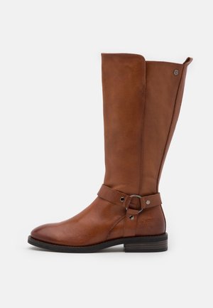 Botas camperas - cognac