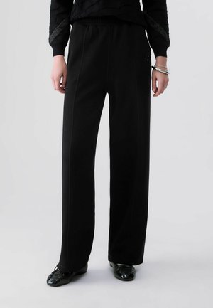 LIU JO, LIU JO SCUBA-HOSE - Pantaloni - black