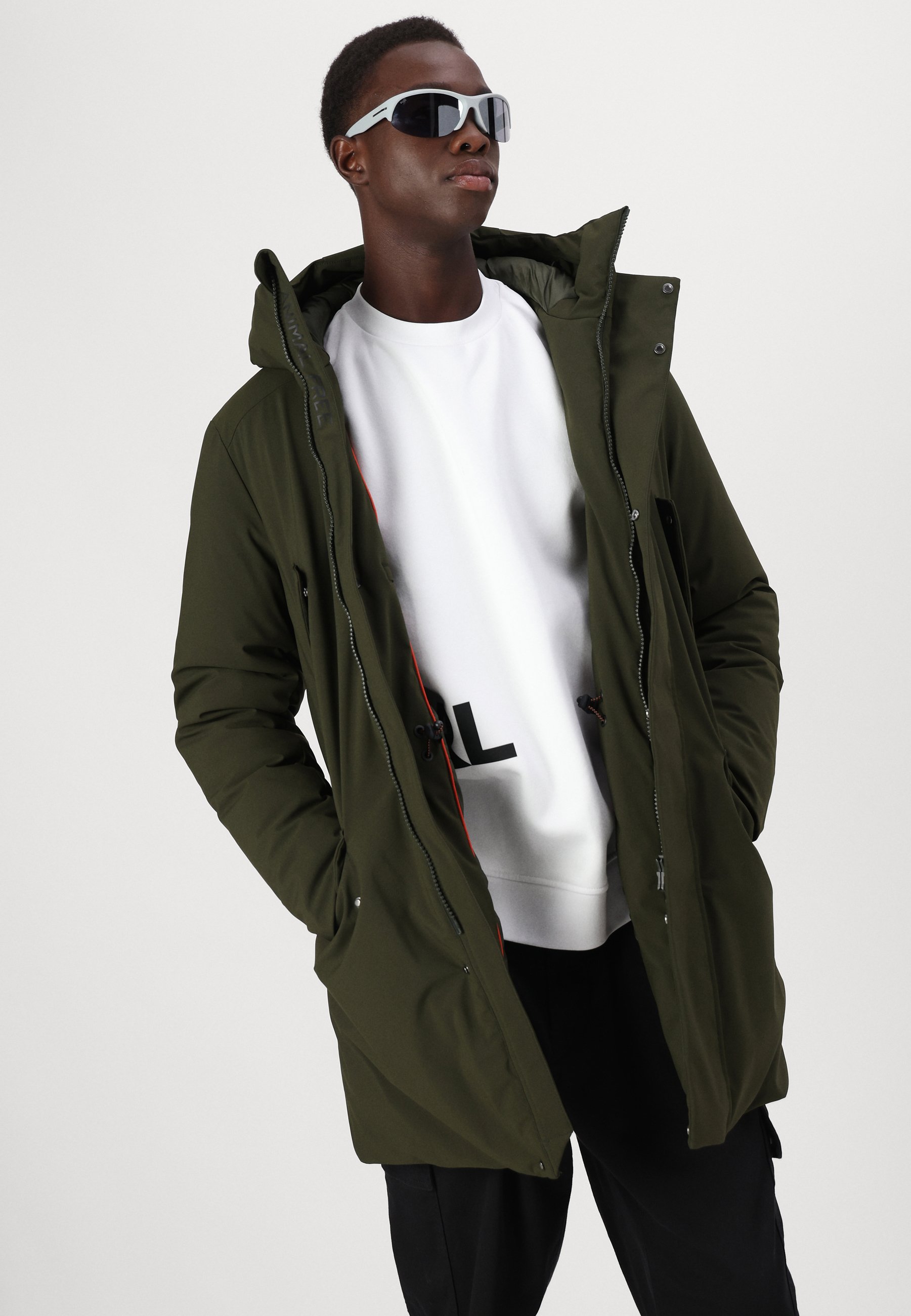 Save the duck WILSON - Parka - land green/verde oscuro - Zalando.es