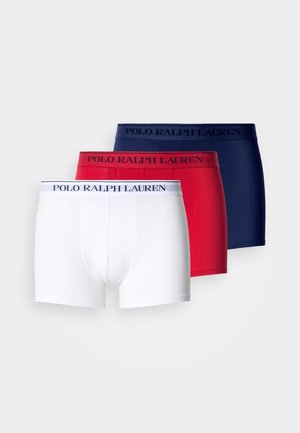 Polo Ralph Lauren TRUNK 3 PACK - Boxerky - red/white/cruise navy
