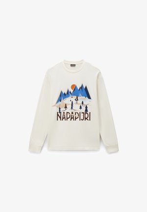 Napapijri, TEE LS - Základné tričko - natural
