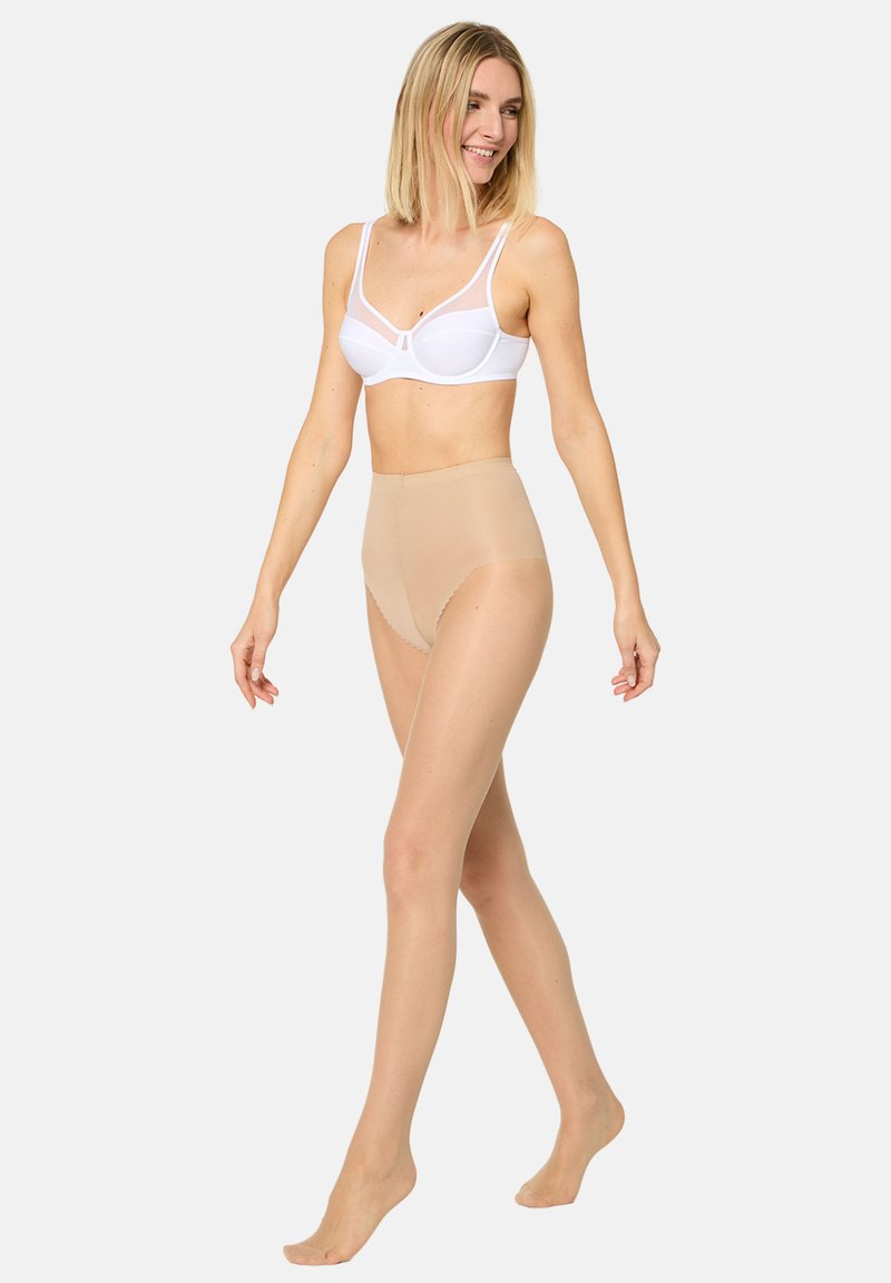 NUR DIE 4-PACK - Strømpebukser - teint