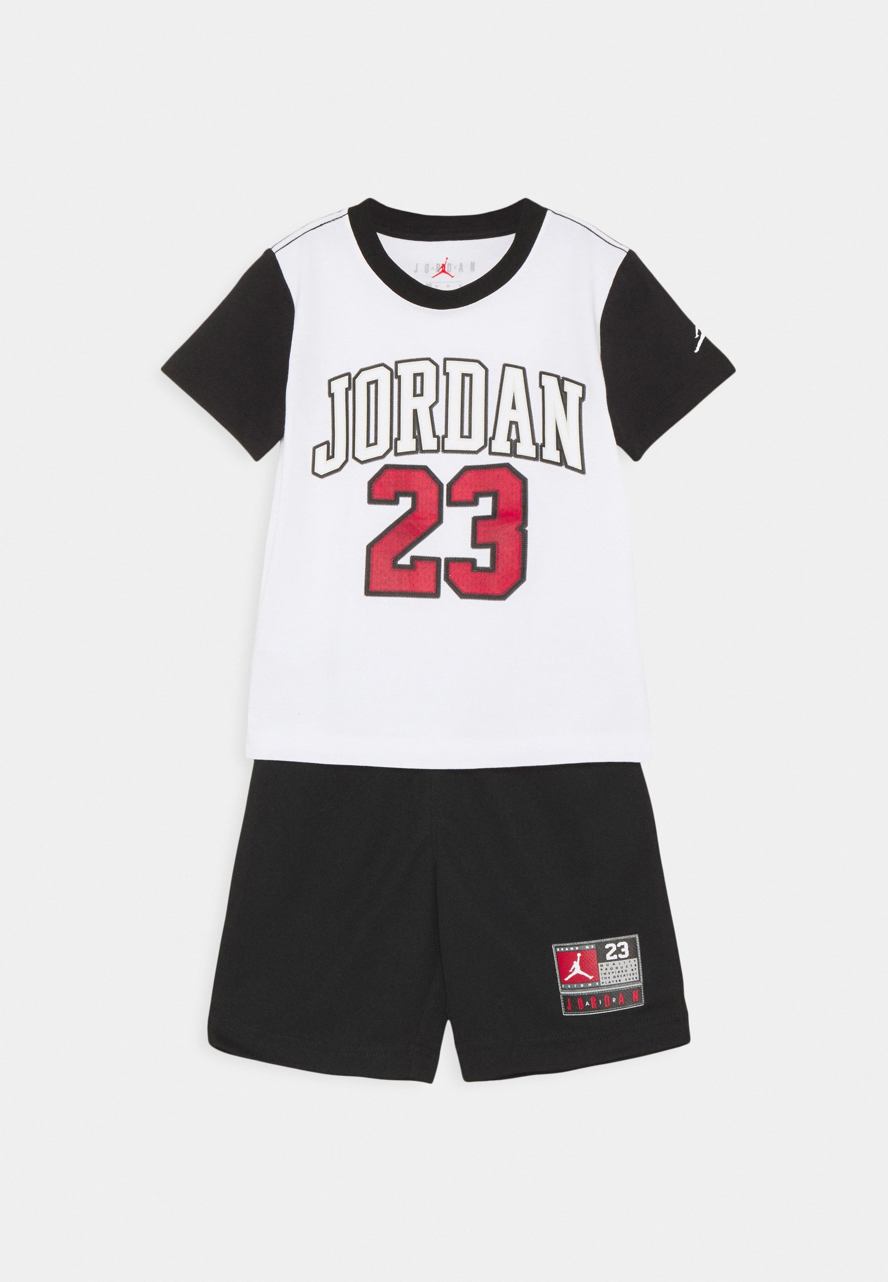 Jordan PRACTICE FLIGHT TEE \u0026 SHORT SET UNISEX - Tuta - black/nero - Zalando .it