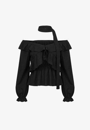 faina, Blouse - black