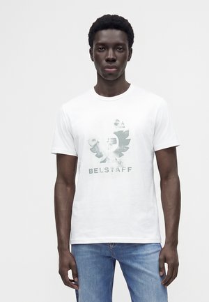 Belstaff BLUR  - T-shirt con stampa - white