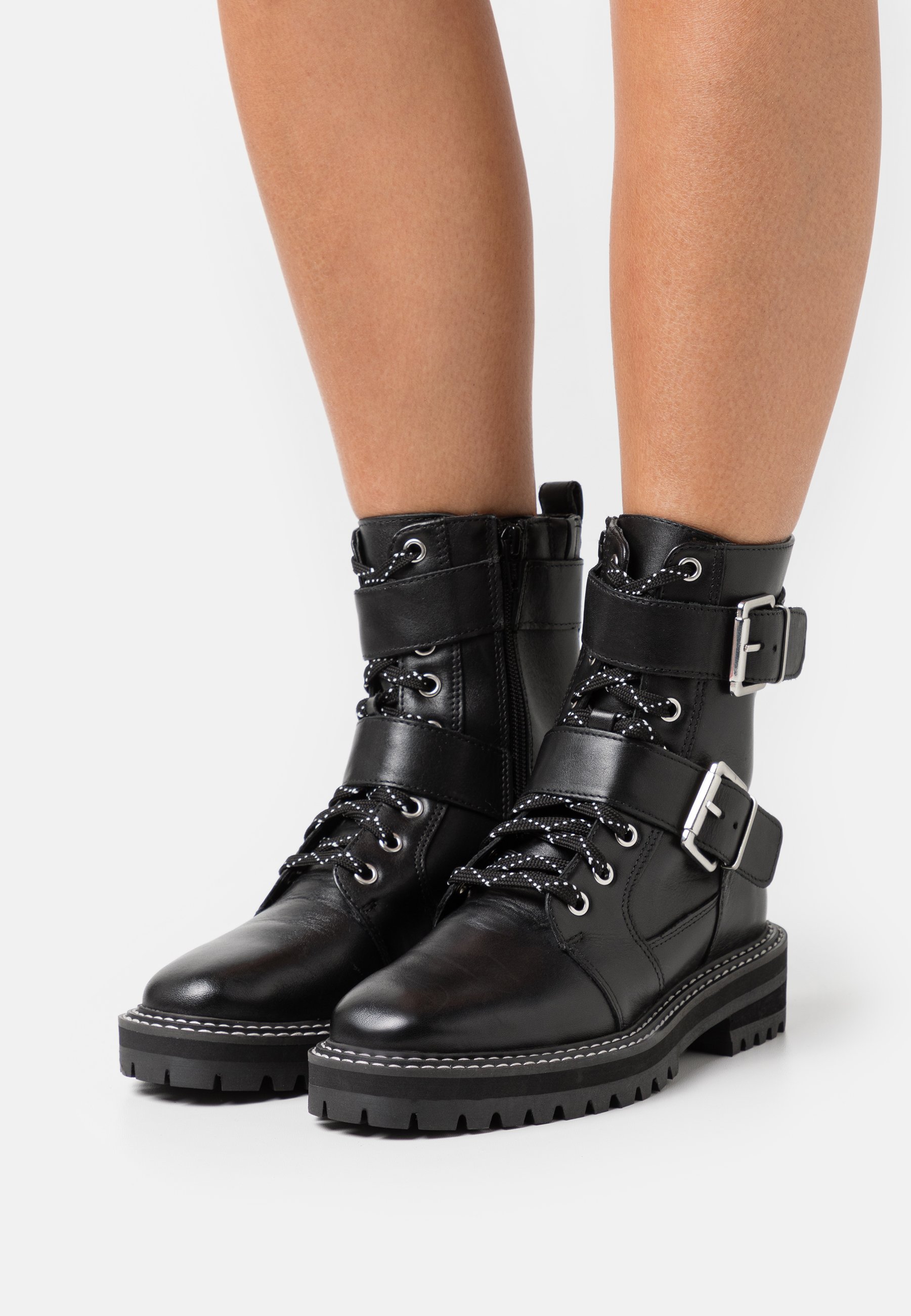 marks and spencer patent boots