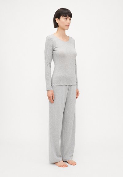 Polo Ralph Lauren ESSENTIALS SLEEP PANTS - Παντελόνι πιτζάμας - heather grey