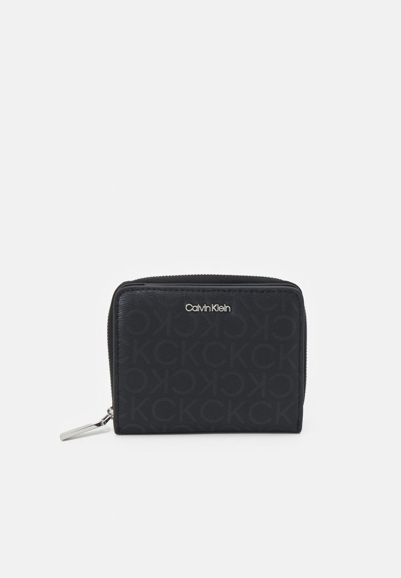 Calvin Klein MUST MONO - Geldbörse - black mono