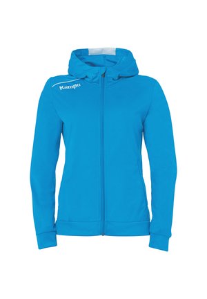 PLAYER  - Zip-up sweatshirt - kempablau weiß