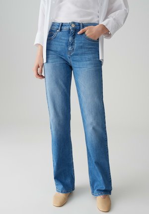 MID RISE POWERSTRETCH - Jeans a sigaretta - dark powder blue