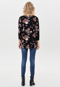 ONLY ONLELCOS AOP JRS NOOS - Long sleeved top - black