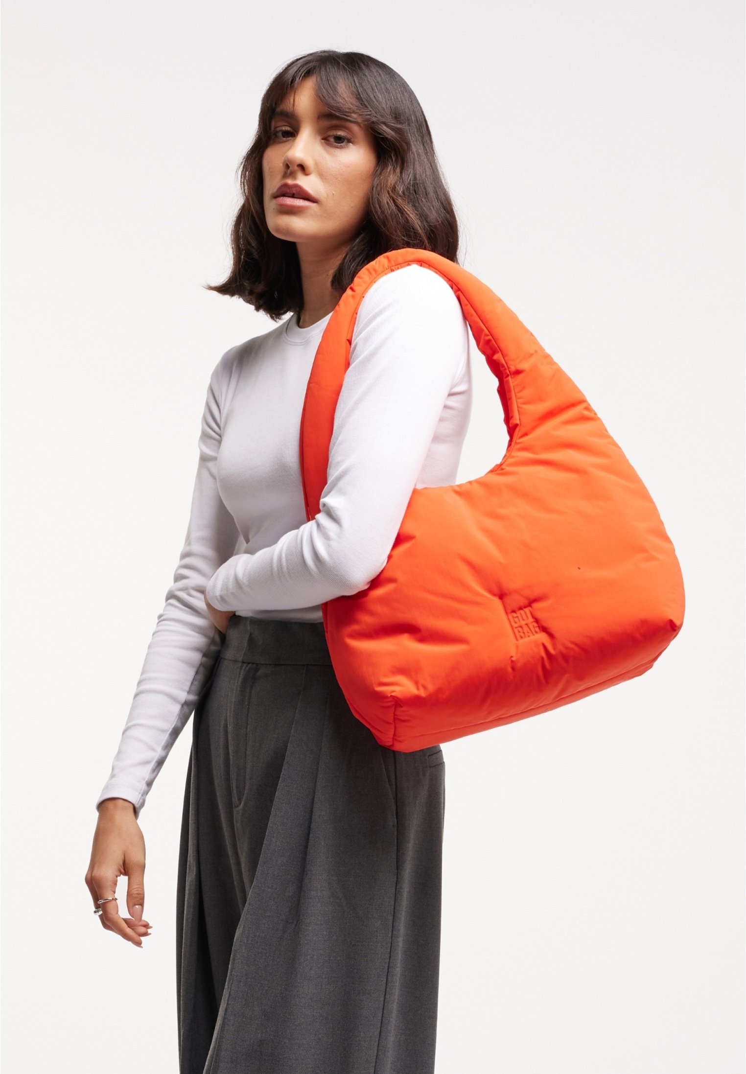 GOT BAG Shoulder Bag Cloud | Sac à Main Buffer in Recycled Nylon | Shopper Sac Déperlant Puffy, cobalt, One Size GOT BAG Shoulder Bag Cloud | Sac à Main Buffer in Recycled Nylon | Shopper Sac Déperlant Puffy, cobalt, One Size