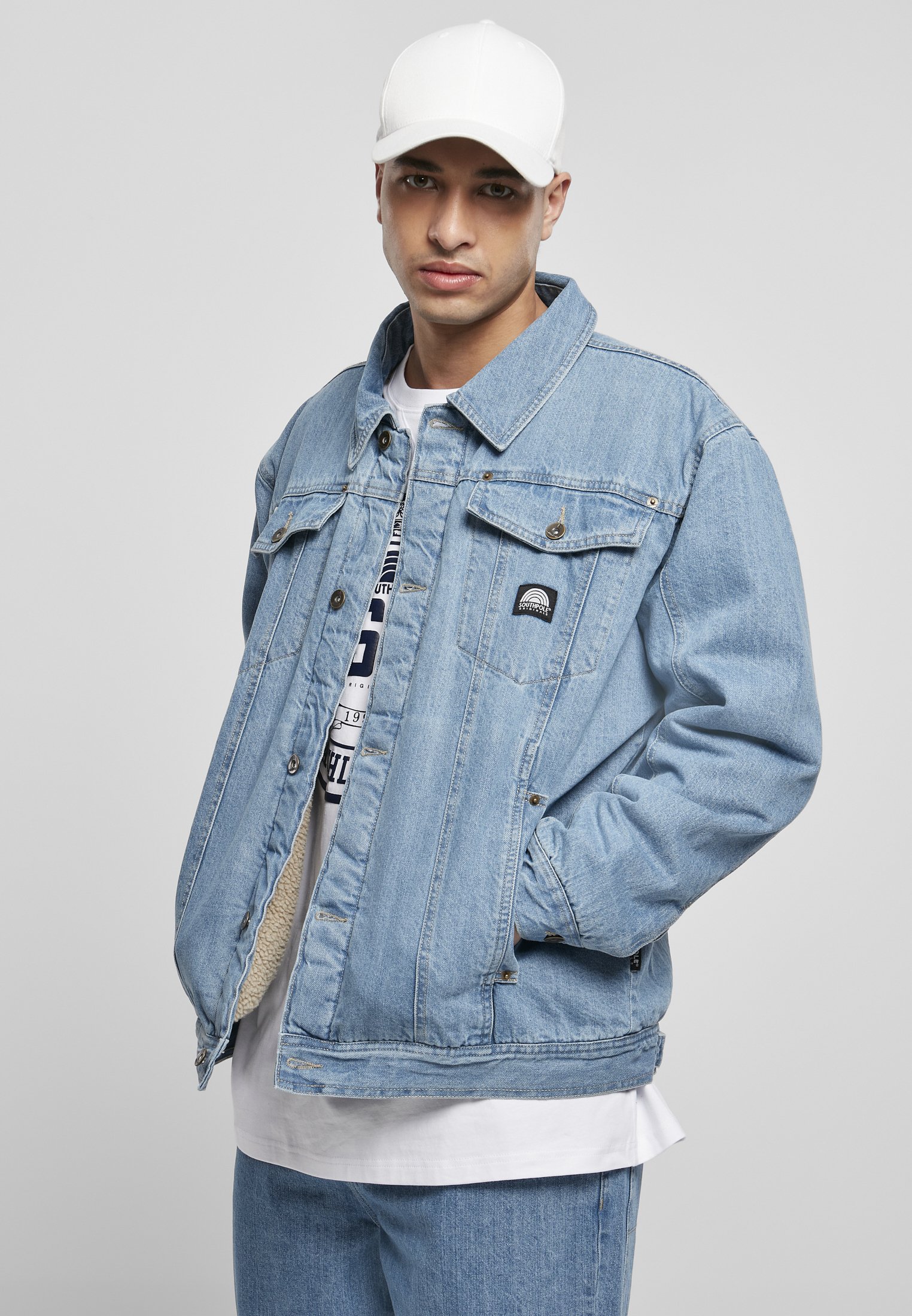 Southpole HERREN - Denim jacket - retro 
