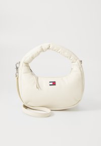 Tommy Jeans PILLOW MINI HOBO - Handbag - offwhite