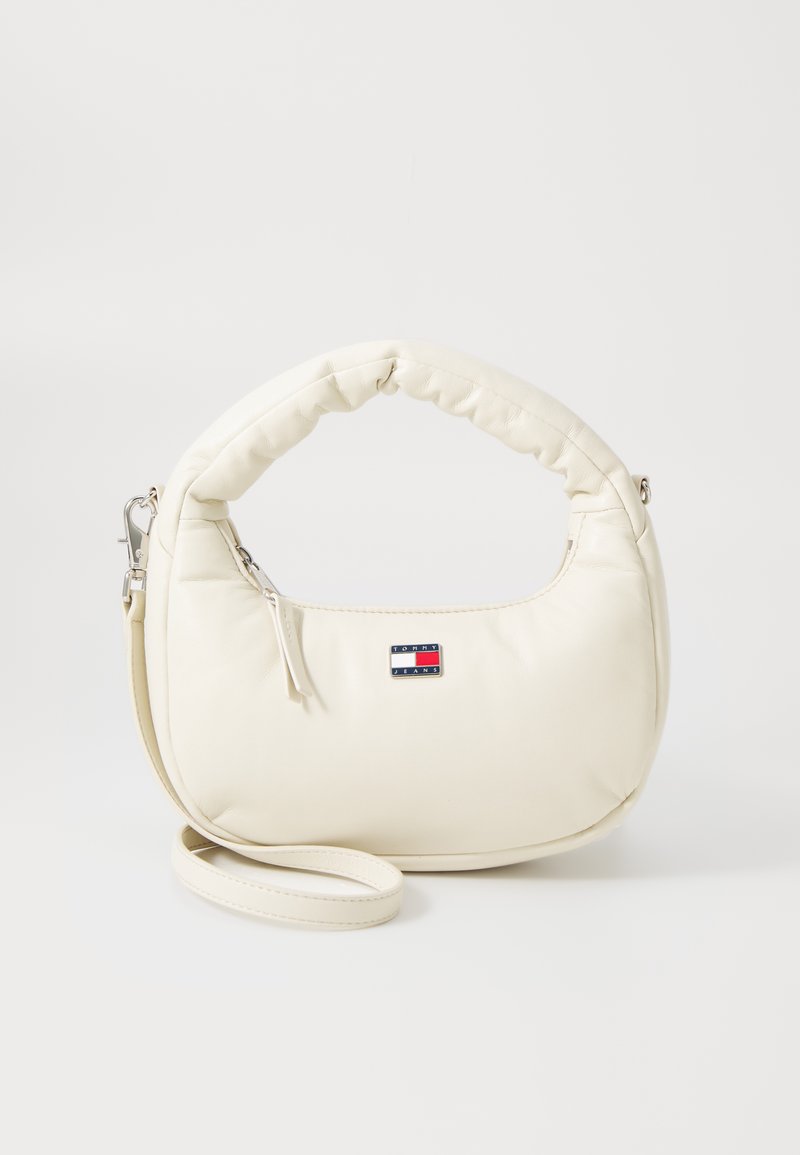 Tommy Jeans PILLOW MINI HOBO - Handbag - offwhite