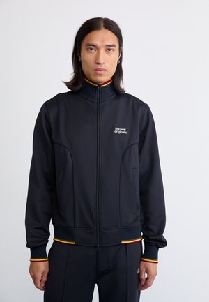 EMBLEM TRACK JACKET - Giacca sportiva - navy/pan africa