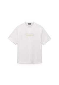 BOX LOGO - Μπλουζάκι με στάμπα - white whisper