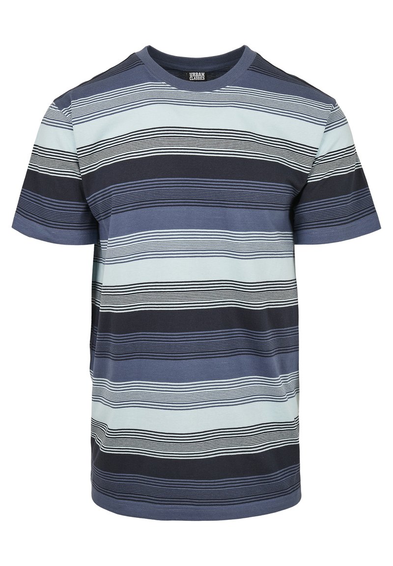 Urban Classics T-shirt print blauw