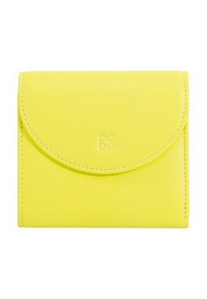 MORBIDA PICCOLO CERNIERA POSTERIORE PER MONETE CON CHIUSURA A COLORATO - Portefeuille - citrus yellow