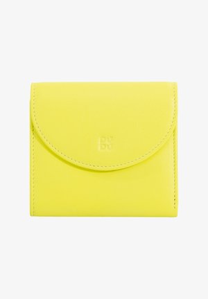 DUDU MORBIDA PICCOLO CERNIERA POSTERIORE PER MONETE CON CHIUSURA A COLORATO - Wallet - citrus yellow