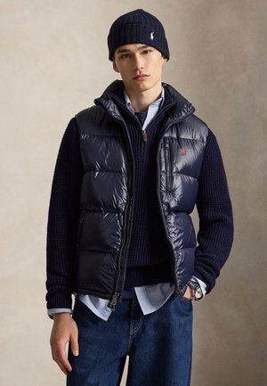 Polo Ralph Lauren, THE GORHAM GLOSSED DOWN VEST - Veste sans manches - collection navy glossy